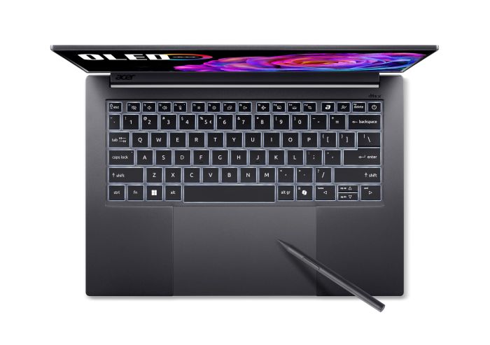Acer Notebook Swift X 14 SFX14-73G 14.5" 2.8K OLED, Intel U7-255H, 16GB, F1TB, NVD5050-8, Win11, gray
