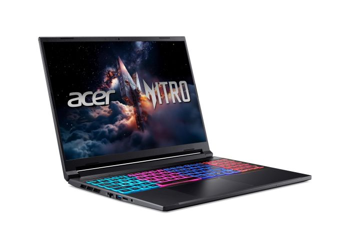 Ноутбук Acer Nitro V 16S ANV16S-71 16" WQXGA IPS, Intel 9-270H, 32GB, F1TB, NVD5070-8, Lin, чорний