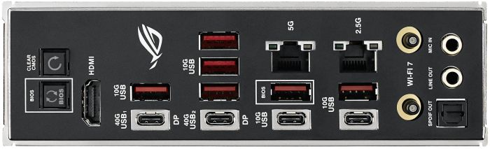 ASUS Motherboard ROG CROSSHAIR X870E HERO BTF sAM5 X870E 4xDDR5 M.2 HDMI WiFi BT ATX