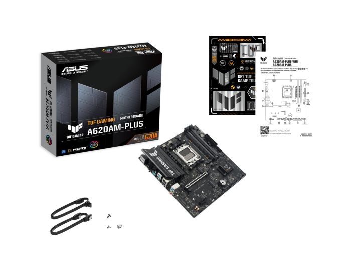 ASUS Motherboard TUF GAMING A620AM-PLUS sAM5 A620 4xDDR5 HDMI DP mATX