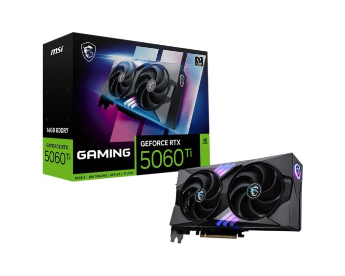 Видеокарта MSI GeForce RTX 5060 Ti 16GB GDDR7 GAMING OC