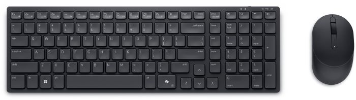 Клавиатура Dell Pro Compact Silent Keyboard and Mouse - KM555 - Ukrainian