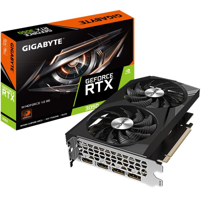 GIGABYTE Graphic Adapter GeForce RTX 3050 8GB GDDR6 WINDFORCE 2