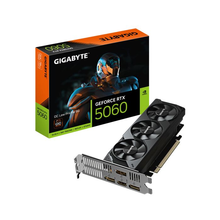 Відеокарта GIGABYTE GeForce RTX 5060 8GB GDDR7 OC Low Profile