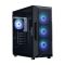 Корпус Zalman I3 Neo ARGB V2 без БЖ, 2xUSB3.0, 1x Type C, 4x120мм ARGB, VGA 355мм, LCS ready, TG Side Panel, ATX, чорний