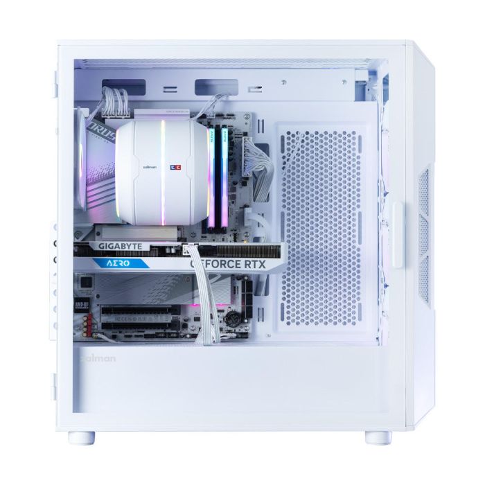 Zalman PC case I3 Neo ARGB V2 without PSU, 2xUSB3.0, 1x Type C, 4x120mm, ARGB, VGA 355mm, LCS ready, TG Side Panel, ATX, white