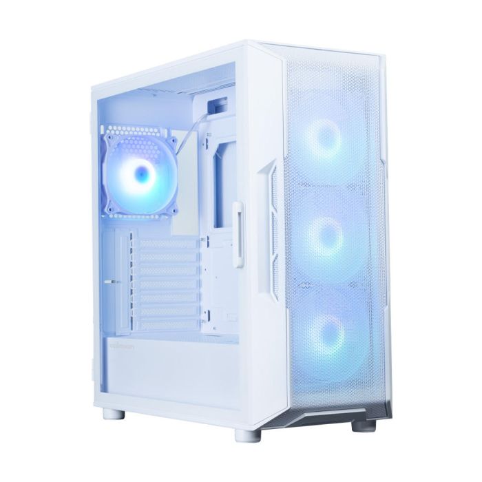 Zalman PC case I3 Neo ARGB V2 without PSU, 2xUSB3.0, 1x Type C, 4x120mm, ARGB, VGA 355mm, LCS ready, TG Side Panel, ATX, white