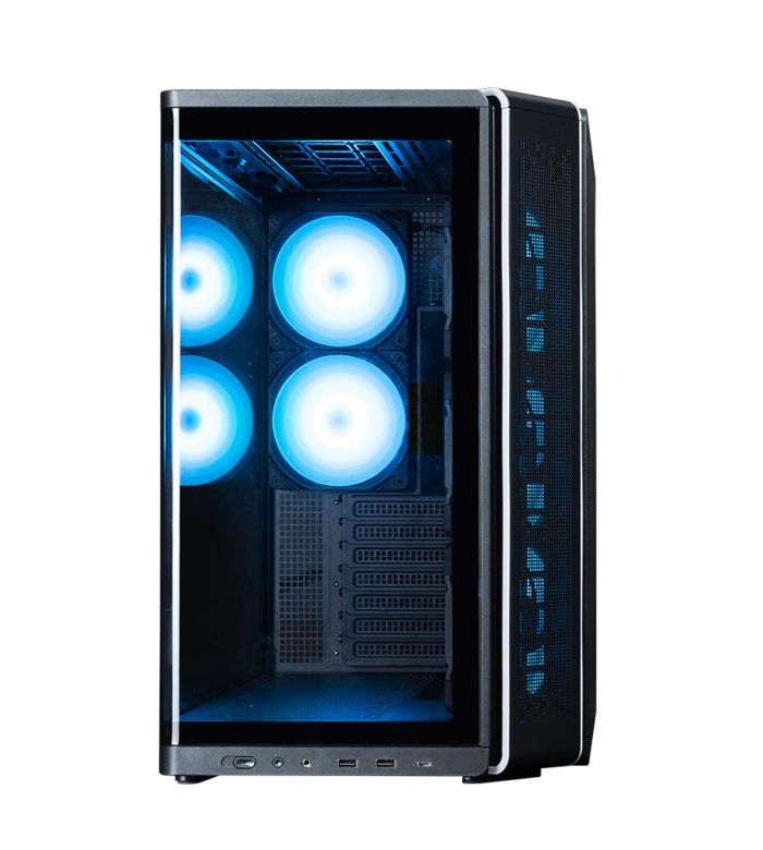 Корпус Zalman P60 без БЖ, 2xUSB3.0, 1x Type C, 3x120мм ARGB Reverse, 2x120мм ARGB, VGA 435мм, LCS ready, Curved Tempered Glass, Dual Chamber, ATX, чорний