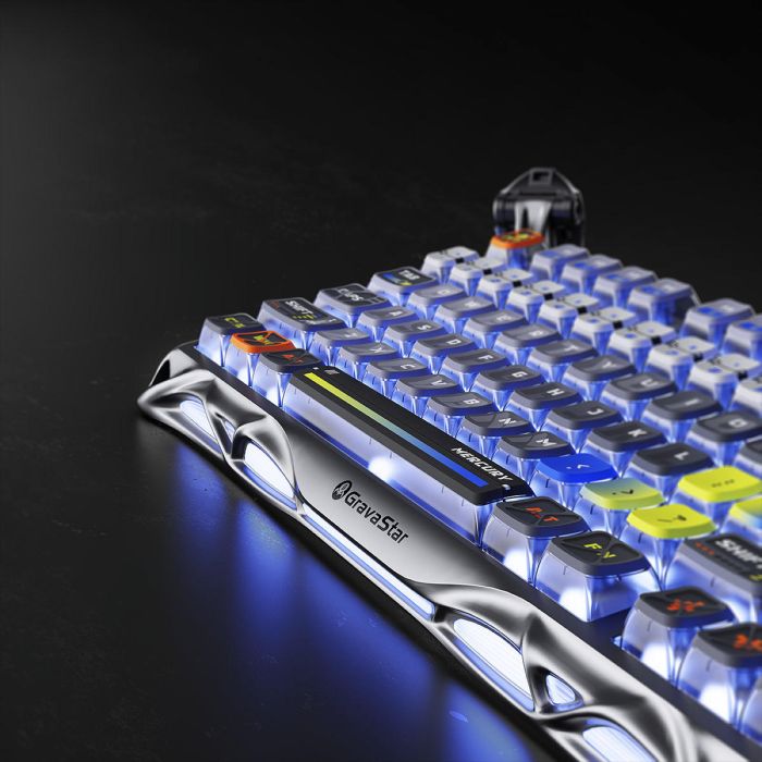 GravaStar Mercury K1 Pro 75% Wireless Mechanical Gaming Keyboard