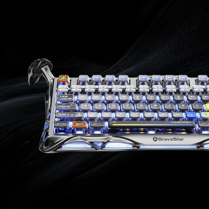 GravaStar Mercury K1 Pro 75% Wireless Mechanical Gaming Keyboard