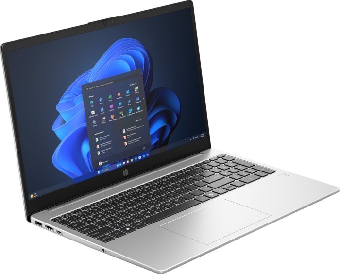 Ноутбук HP 250R-G10 15.6" FHD IPS AG, Intel 5-120U, 16GB, F512GB, UMA, Win11P, серебристый