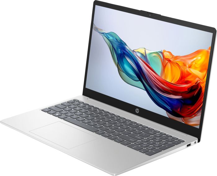 Ноутбук HP 15-fc0313ua 15.6" FHD IPS AG, AMD R7-7730U, 32GB, F1024GB, UMA, DOS, серебристый