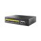 Комутатор   8xFE PoE, 3xGE (2xUplink, 1xSFP), 120Вт, Некерований Netis P110GH