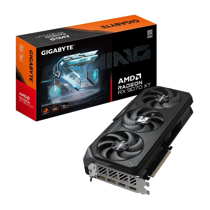 Видеокарта GIGABYTE Radeon RX 9070 XT 16GB GAMING OC