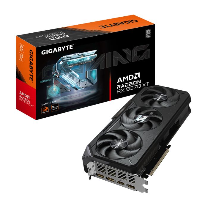 Видеокарта GIGABYTE Radeon RX 9070 XT 16GB GDDR6 GAMING