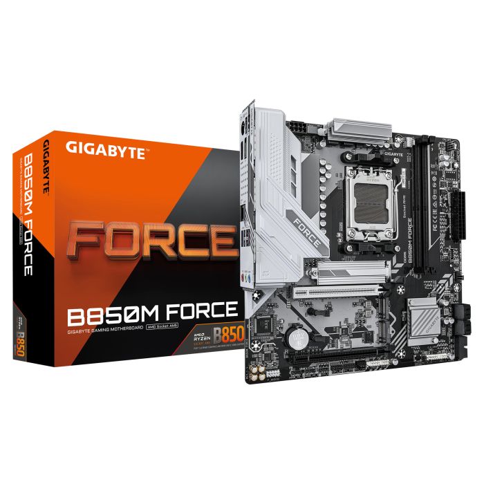 GIGABYTE Motherboard B850M FORCE sAM5 B850 2xDDR5 M.2 HDMI DP mATX