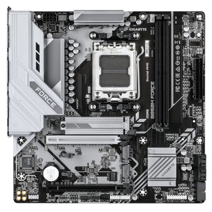 GIGABYTE Motherboard B850M FORCE sAM5 B850 2xDDR5 M.2 HDMI DP mATX