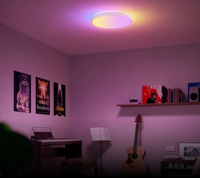 Потолочный свитильник Govee 38cm Smart Ceiling Light Pro, RGBICWW, WI-FI/Bluetooth, білий