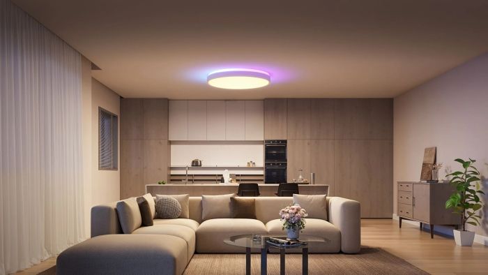 Потолочный свитильник Govee 38cm Smart Ceiling Light Pro, RGBICWW, WI-FI/Bluetooth, білий