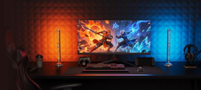 Набір адаптивного підсвічування Govee H6048 Govee Gaming Light Bars Pro, RGBIC, WI-FI/Bluetooth, чорний