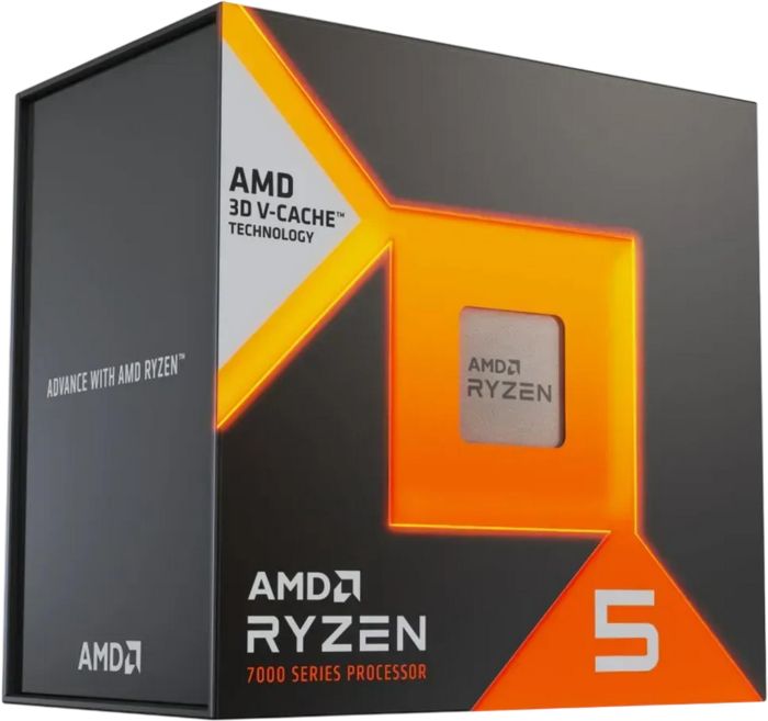ЦПУ AMD Ryzen 5 7500X3D 6C/12T 4.0/4.5GHz Boost 96Mb Radeon Graphics AM5 65W w/o cooler Box