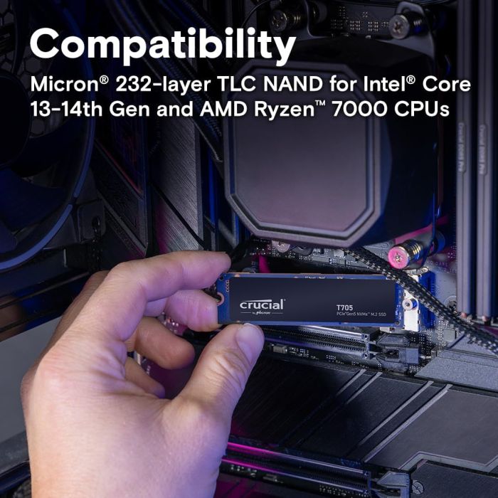 SSD Crucial M.2 1TB PCIe 5.0 T705