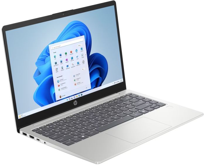 Ноутбук HP 240R-G10 14" FHD IPS AG, Intel 3-100U, 16GB, F512GB, UMA, Win11, сріблястий