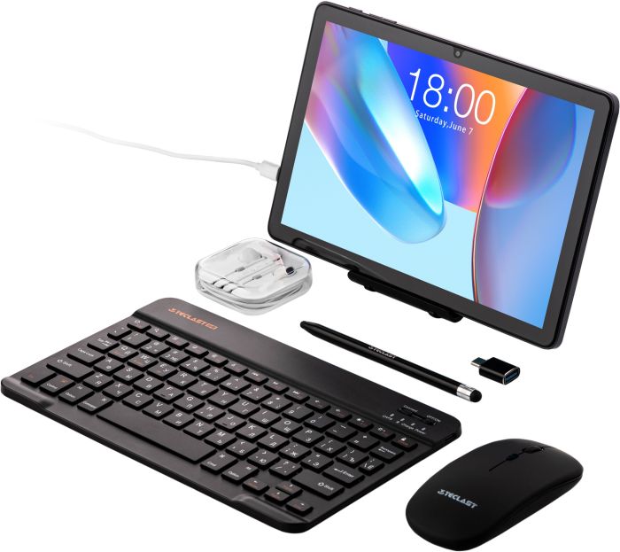 Планшет Teclast P33 KIT 10,1" 3ГБ, 64ГБ, 6000мА•год, Android, блакитний