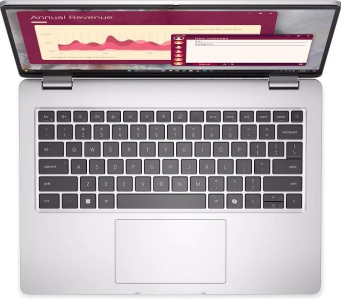 Ноутбук Dell Pro 14 14" FHD+ AG, Intel U7-255U, 32GB, F512GB, UMA, Win11P, сріблястий