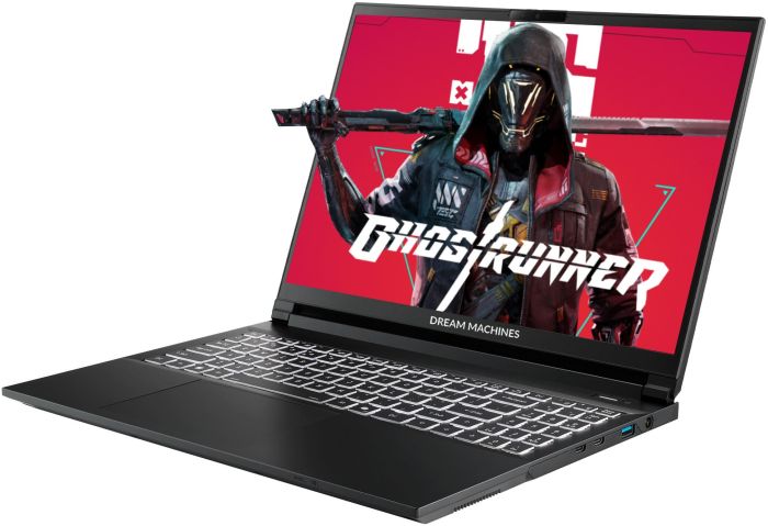 Ноутбук Dream Machines RT5060-15 15.6FHD+ IPS, AMD AI 9 HX 370, 32GB, F2TB, NVD5060-8, DOS, черный