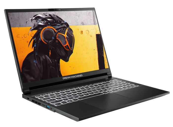 Dream Machines Notebook RT5050-15 15.6FHD+ IPS, AMD AI 9 HX 370, 32GB, F2TB, NVD5050-8, DOS, black