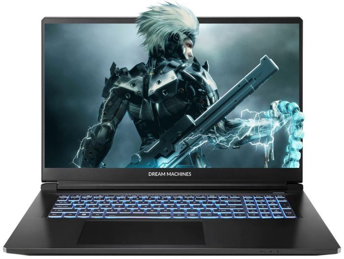 Ноутбук Dream Machines RT5050-17 17.3FHD IPS, AMD AI 7 350, 32GB, F1TB, NVD5050-8, DOS, черный