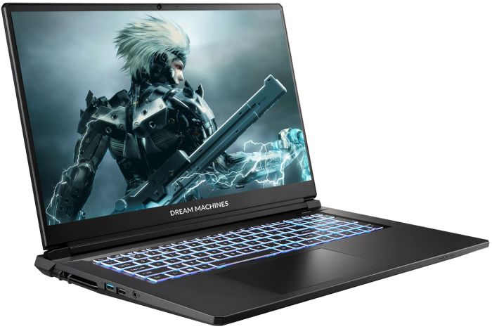 Ноутбук Dream Machines RT5050-17 17.3FHD IPS, AMD AI 7 350, 32GB, F1TB, NVD5050-8, DOS, черный