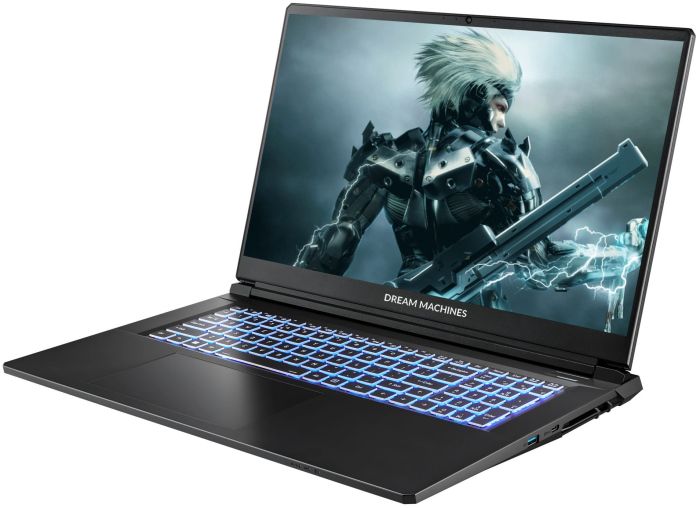 Ноутбук Dream Machines RT5050-17 17.3FHD IPS, AMD AI 7 350, 32GB, F1TB, NVD5050-8, DOS, черный