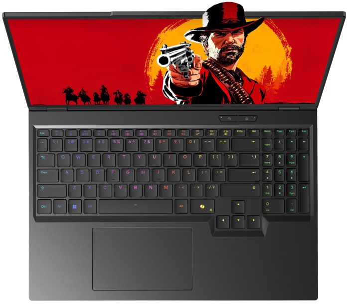 Dream Machines Notebook RT5080-16 16WQXGA IPS, AMD R9-9955HX, 32GB, F2TB, NVD5080-16, DOS, black