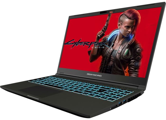 Dream Machines Notebook RG3050-15 15.6FHD IPS, Intel i7-13620H, 32GB, F1TB, NVD3050-4, DOS, black