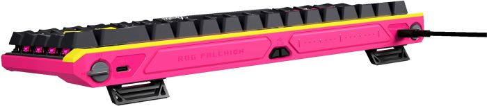 Клавіатура механічна ASUS ROG Falchion Ace HFX, 68key, HFX Magnetic Switches, USB-A, EN, RGB, ZywOo Ed.