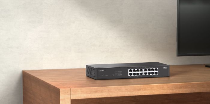 Комутатор TP-LINK  16xGE, Некерований TP-Link LS1016G