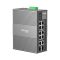 Промышленный коммутатор TP-LINK  8xGE (PoE), 120W, 2xGE/SFP, WebSmart1xSFP WebSmart TP-Link IES210GPP