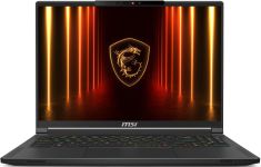 Ноутбук MSI Stealth A16 AI+ A3XWIG-068UA 16" QHD+, AMD AI 9 HX 370, 32GB, F1TB, NVD5080-16, W11, чорний