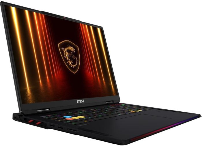 Ноутбук MSI Raider 18 HX AI A2XWIG-251UA 18" UHD+, Intel U9-285HX, 64GB, F2TB, NVD5080-16, W11, черный
