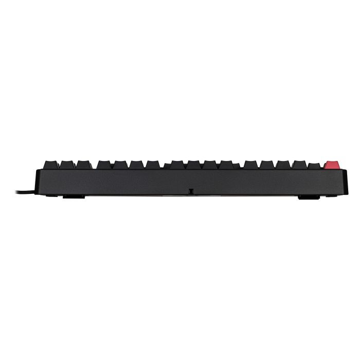 Mechanical keyboard Keychron C3 Pro V2 87Key, K pro Red, USB-A, QMK, Hot-swap, 8K, EN/UKR, RGB, black
