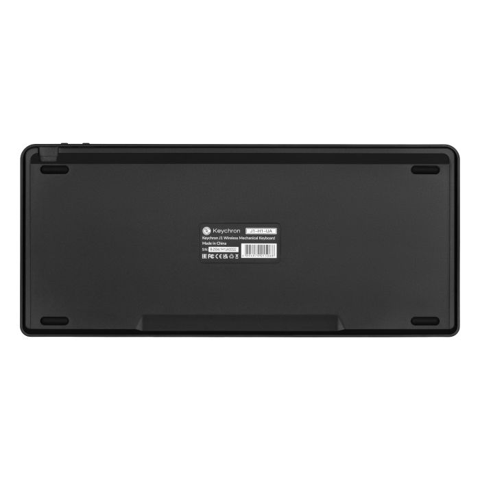 Mechanical keyboard Keychron J1 82Key, K pro Red, WL/BT/USB-A, QMK, Hot-swap, EN/UKR, RGB, black