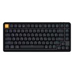 Клавиатура механическая Keychron J1 82Key, K pro Banana, WL/BT/USB-A, QMK, Hot-swap, EN/UKR, RGB, черный