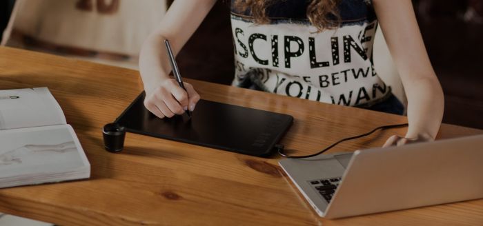 Графический планшет  8.7"x5.4" , microUSB, черный Huion H950P