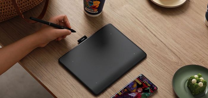 Huion Graphical tablet 10.5"x6.25" Inspiroy Frego M, BT, USB-C, black