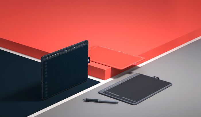 Графический планшет  10"x6.35" , USB-C, серый Huion HS611