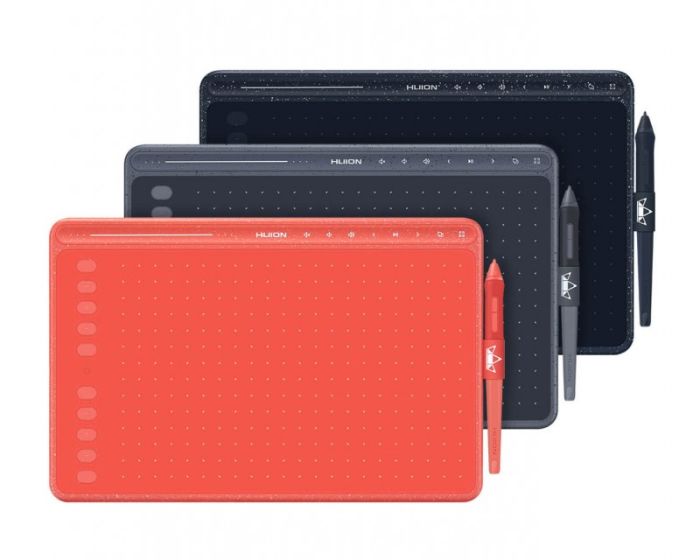 Графический планшет  10"x6.35" , USB-C, серый Huion HS611