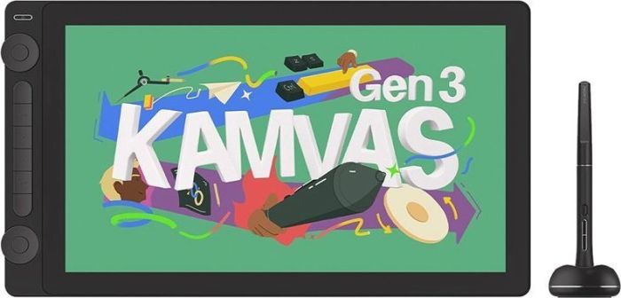 Huion Graphical display 15,8" Kamvas 16(G3), 2.5K, USB-C, black