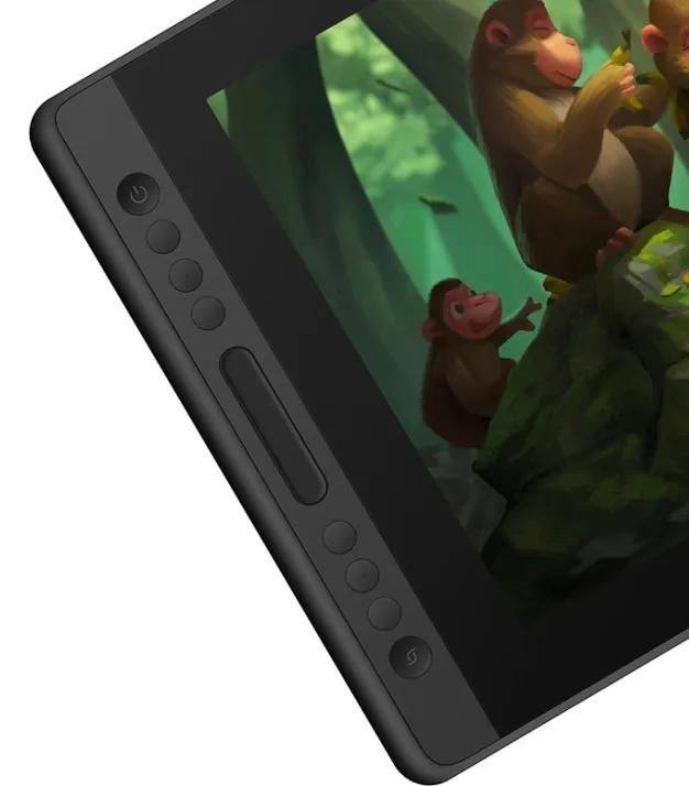 Графічний монітор Huion 15,6" Kamvas Pro 16P, USB-C, чорний